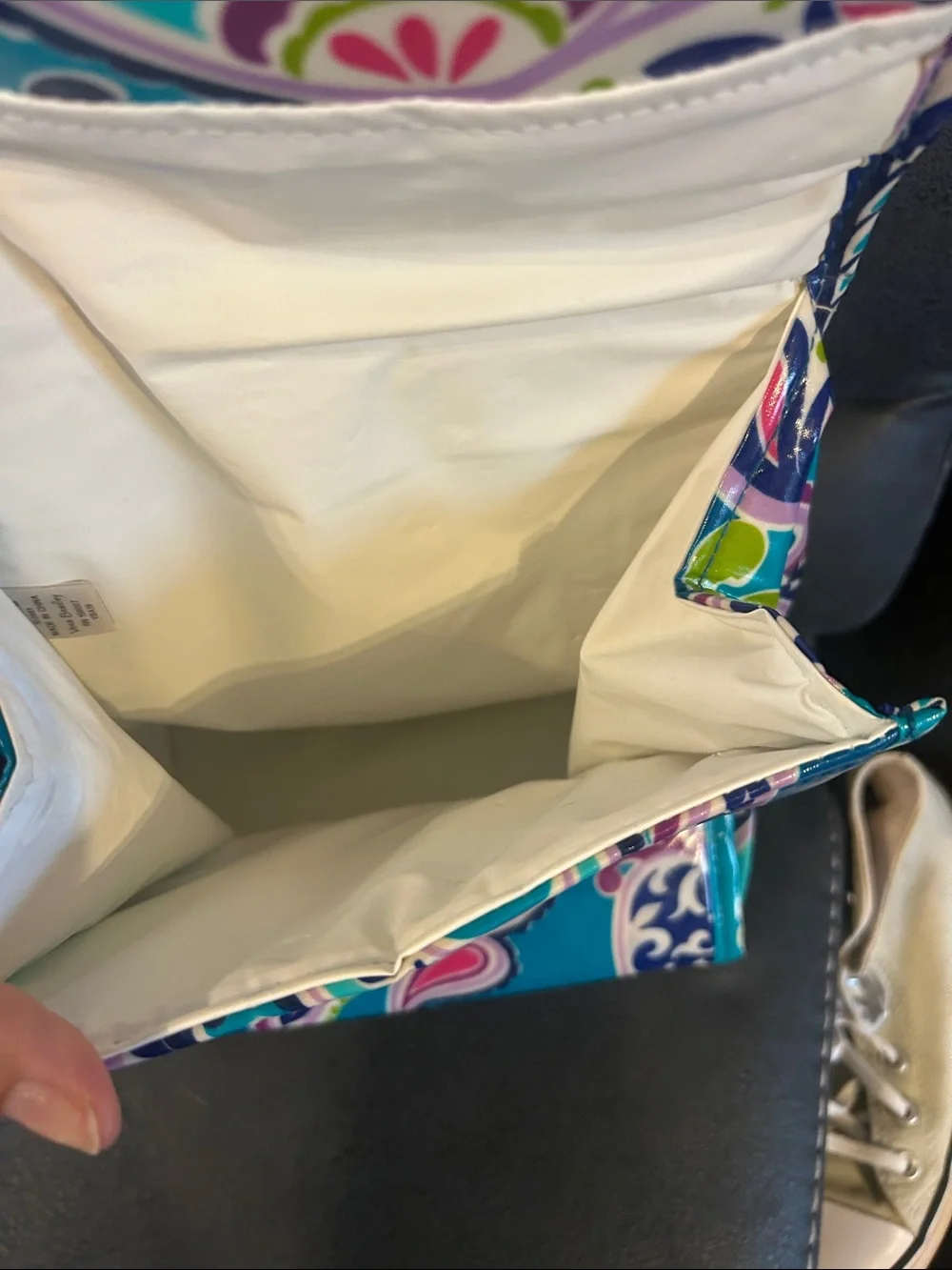 Vera Bradley lunch Blue Paisley Women's Tote Bag